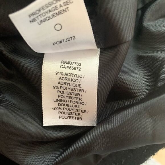 Laundry Shelli Segal Sparkly black dress jacket size 8 - Picture 9 of 10